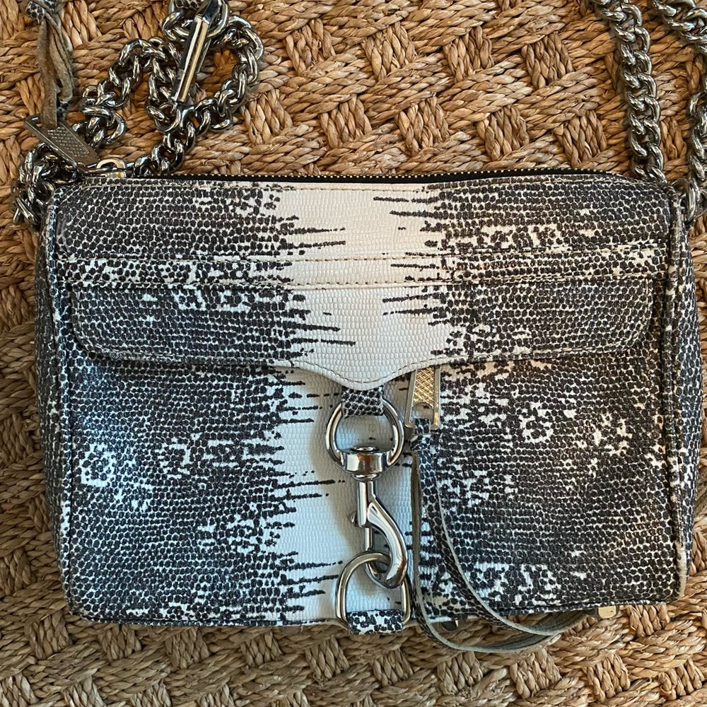 Rebecca Minkoff black and white purse